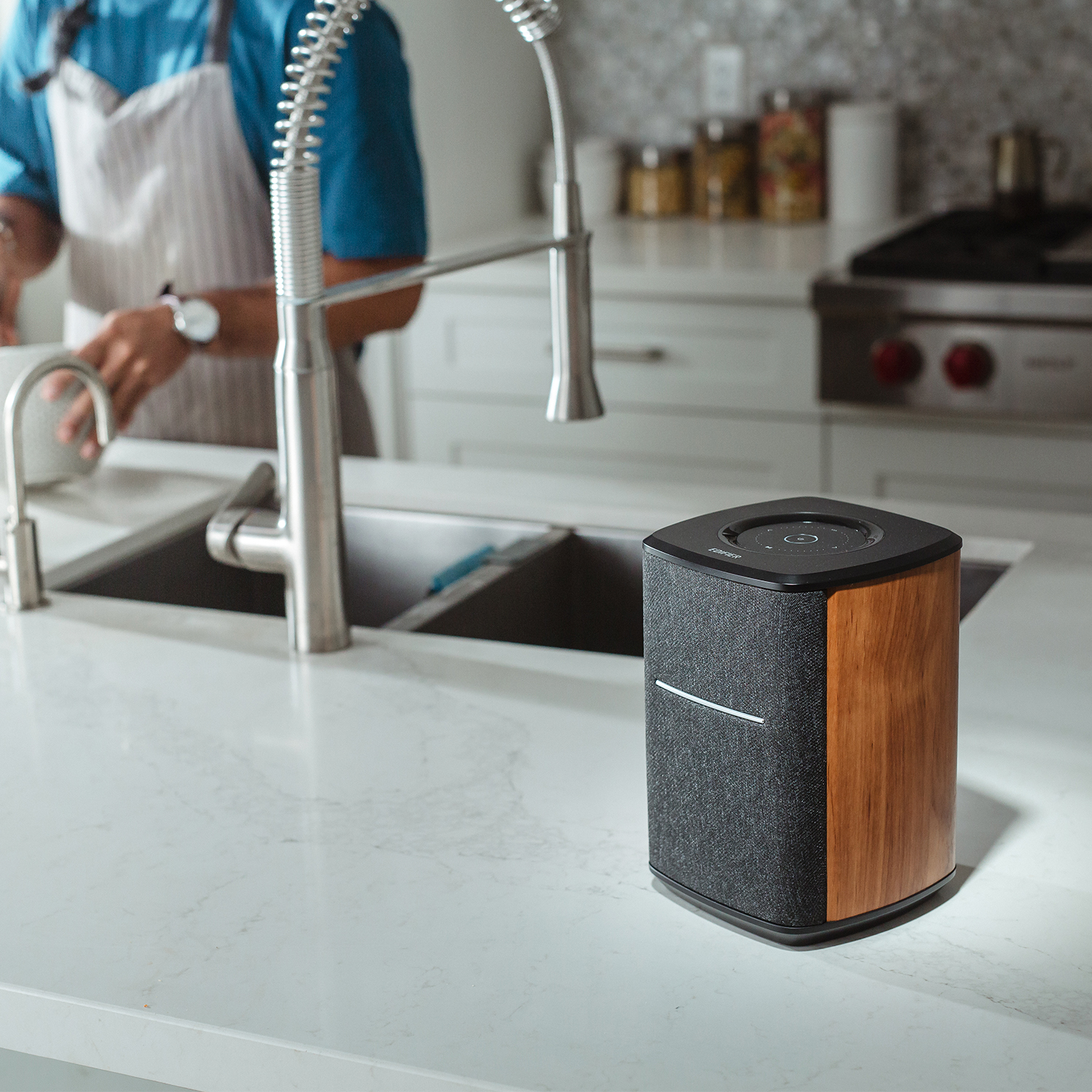 Bocina Wifi Edifier Ms50a Color Café