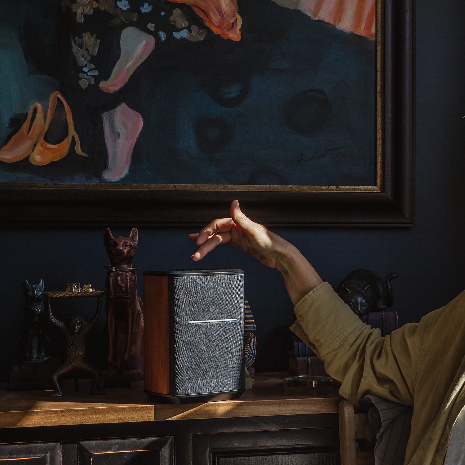 Bocina Wifi Edifier Ms50a Color Café