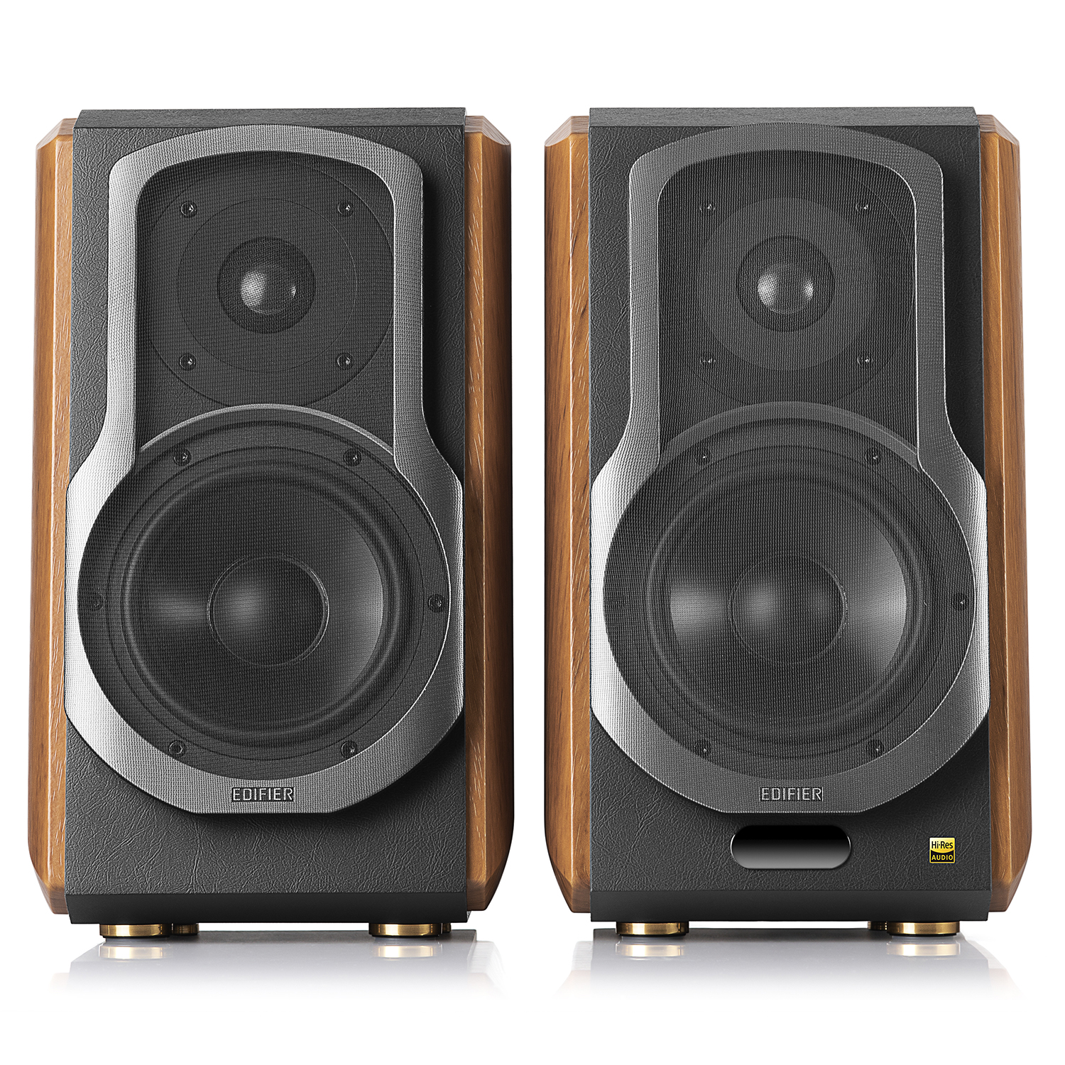 Bocinas Hi-Fi Edifier S1000MKII Con Bluetooth Color Café