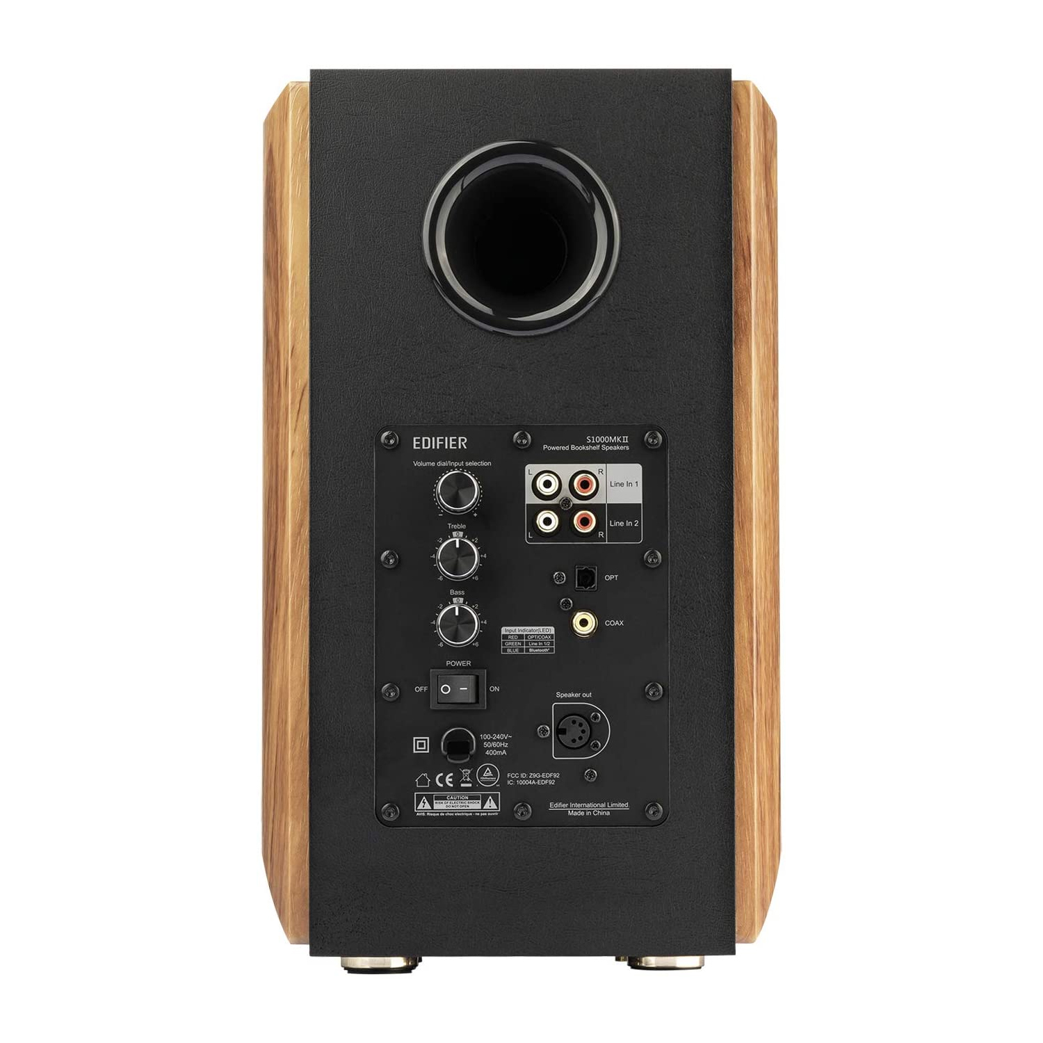 Bocinas Hi-Fi Edifier S1000MKII Con Bluetooth Color Café