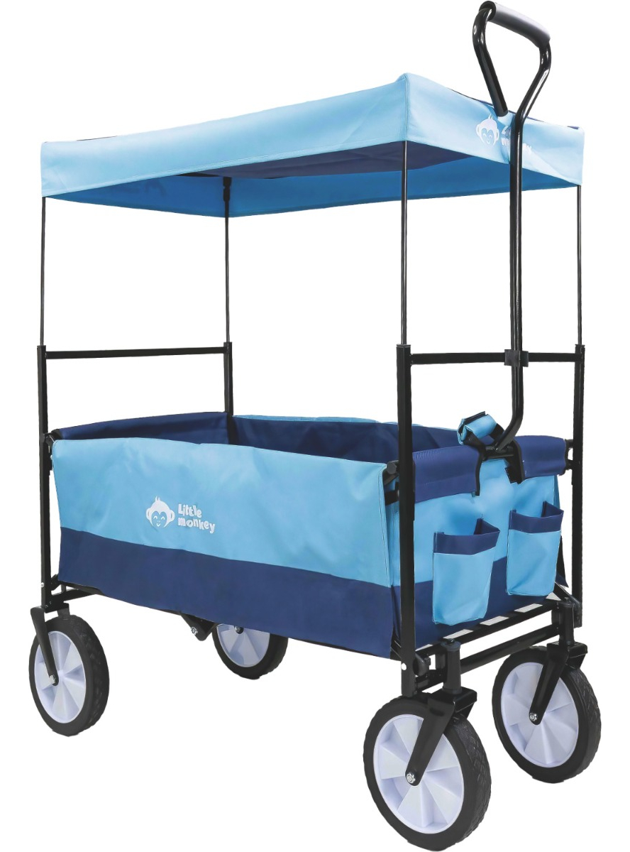 Vagoneta Plegable Niños Remolque Tranportadora Multifuncion