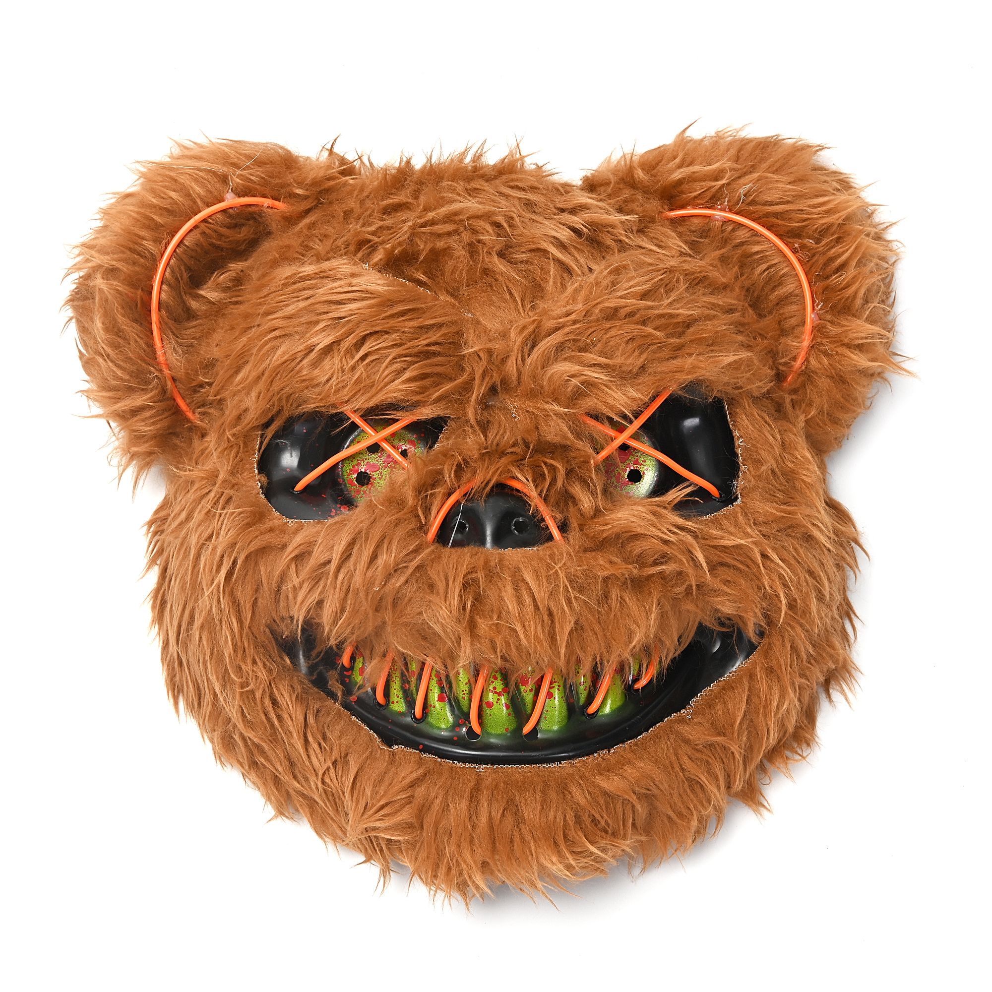 Paquete Mascara Led Oso Sangriento Halloween 2 piezas