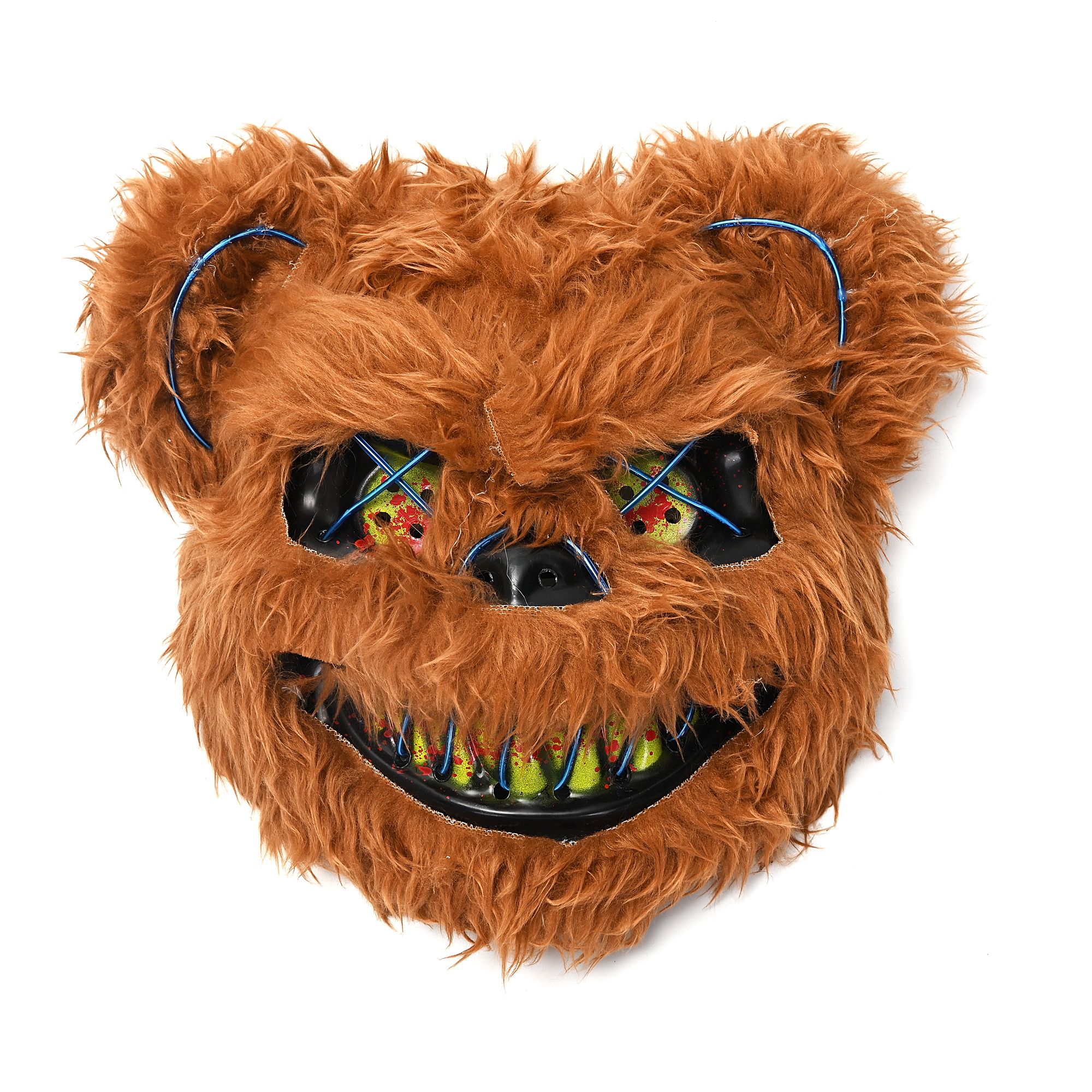 Paquete Mascara Led Oso Sangriento Halloween 2 piezas