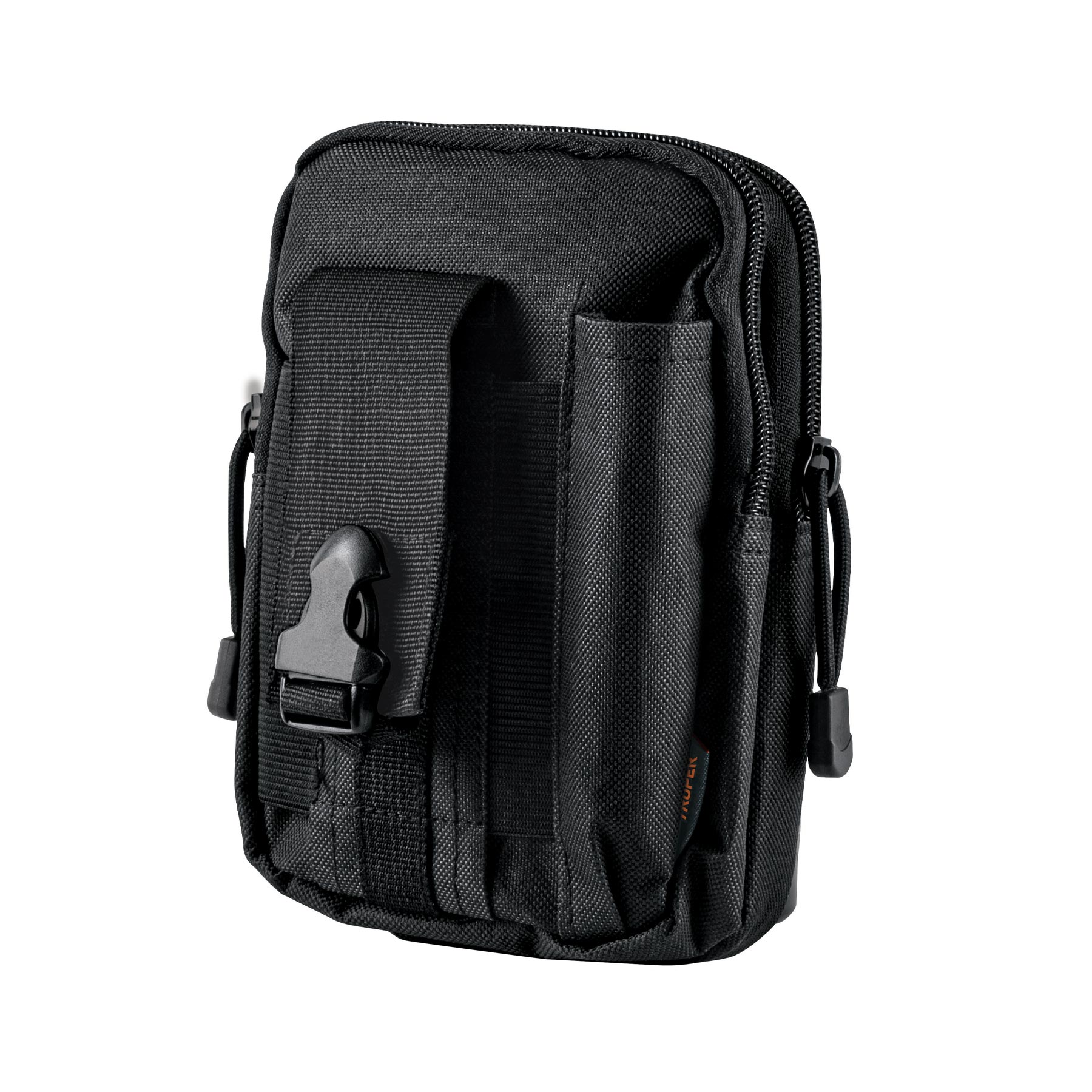 BOLSO TÁCTICO NEGRO PARA CINTURÓN, TRUPER 67021