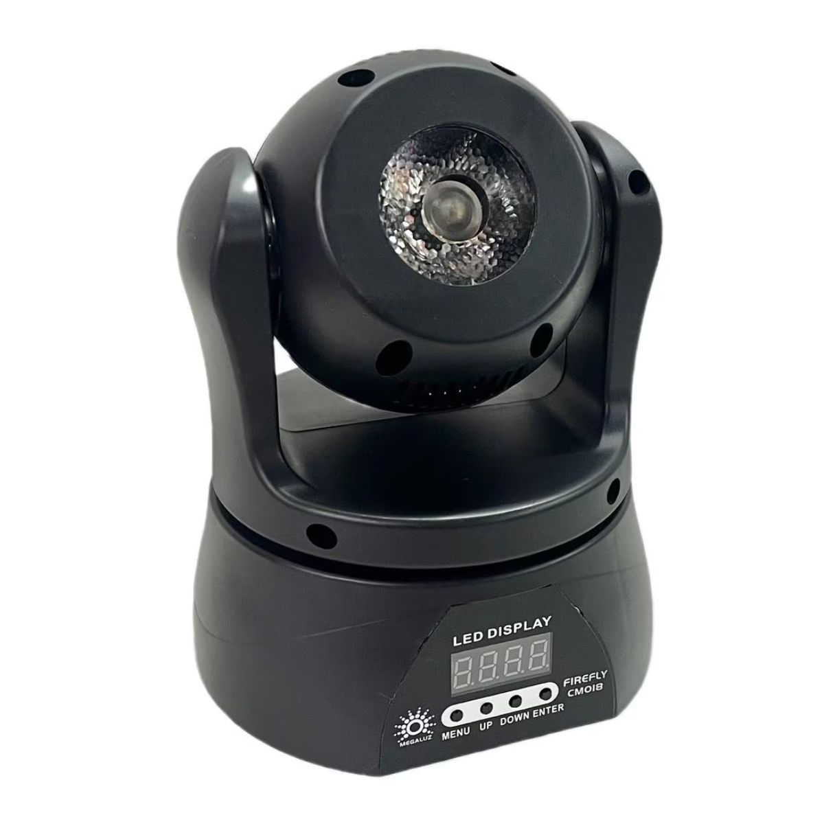 Cabeza móvil MEGALUZ FIREFLY 30w efecto led rgb - negro