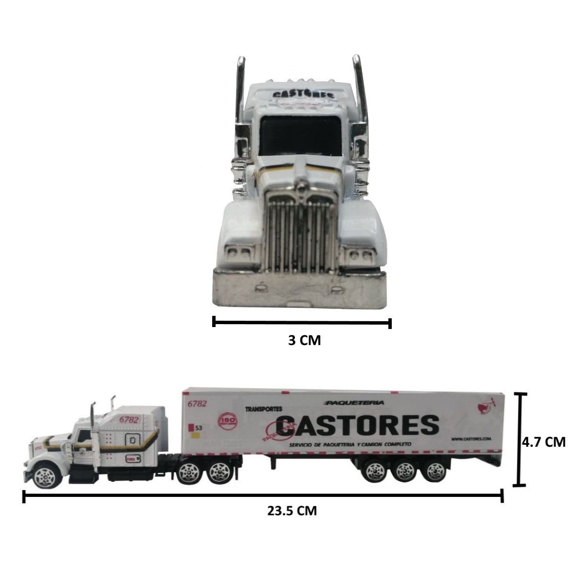 Trailer Kenworth Escala 1/87 castores galmo