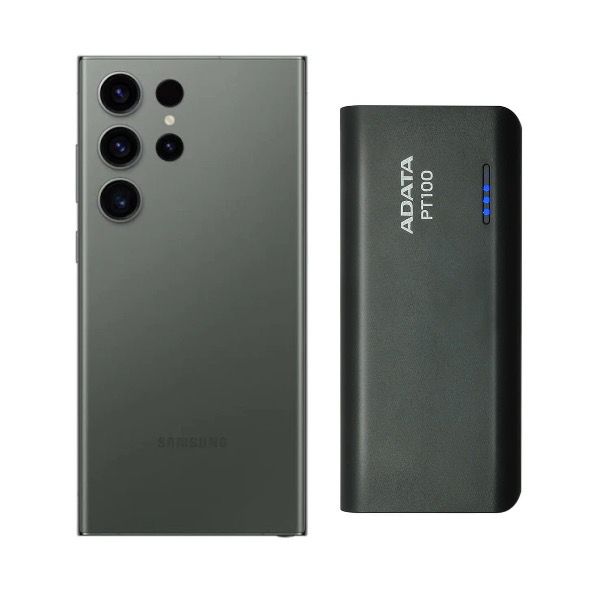 Samsung Galaxy S23 Ultra Verde 256 GB Reacondicionado +batería Hora 10,000 mAh.