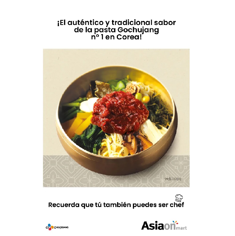 Cj Jechandul Gochujang Pasta De Chile Rojo 1Kg