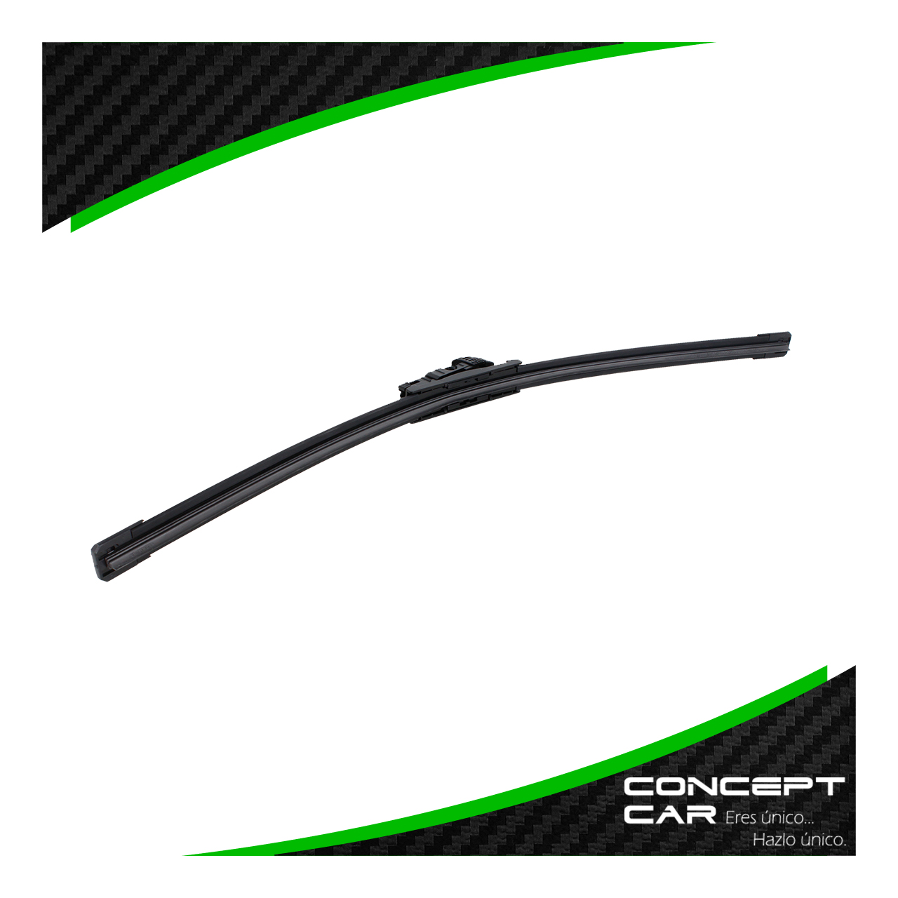 50 Par Plumas Limpiaparabrisas Curvas Banana Universal 6 En 1