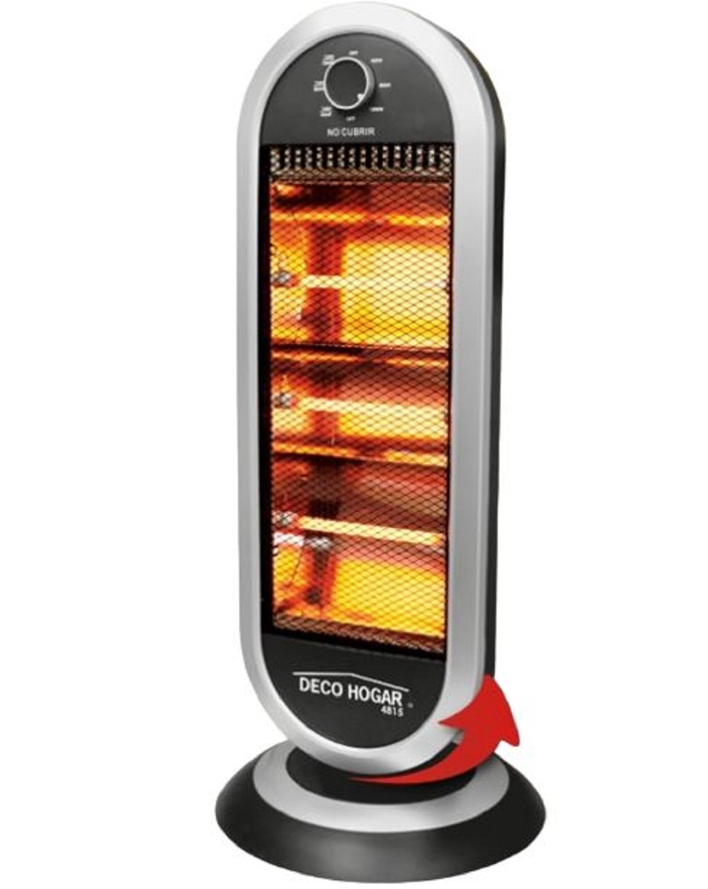 CALEFACTOR ELECTRICO CON VENTILADOR.