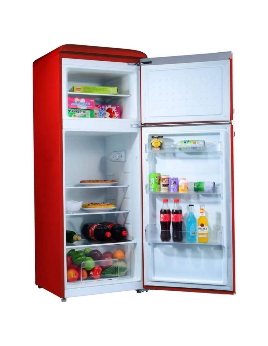 Refrigerador Retro Galanz GLR76TRDER 7.6 pies cúbicos Rojo