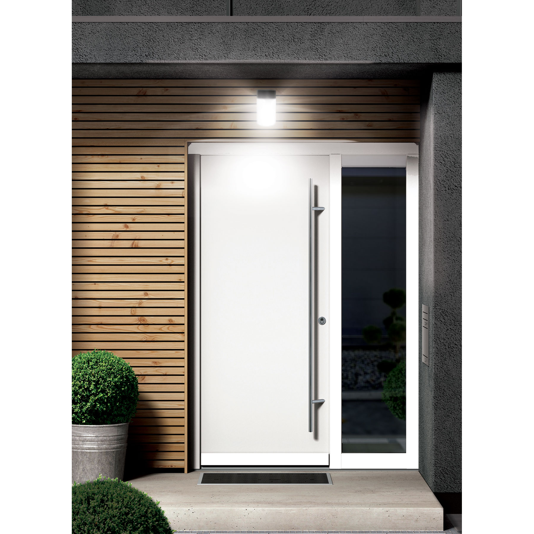 ARBOTANTE DE PARED TIPO GLOBO, LÁMPARA NO INCLUIDA VOLTECK 47286