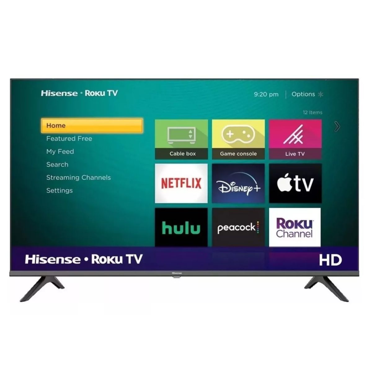 Hisense Pantalla LED Smart TV de 32 Pulgadas H4 Series Roku 32H4030F3