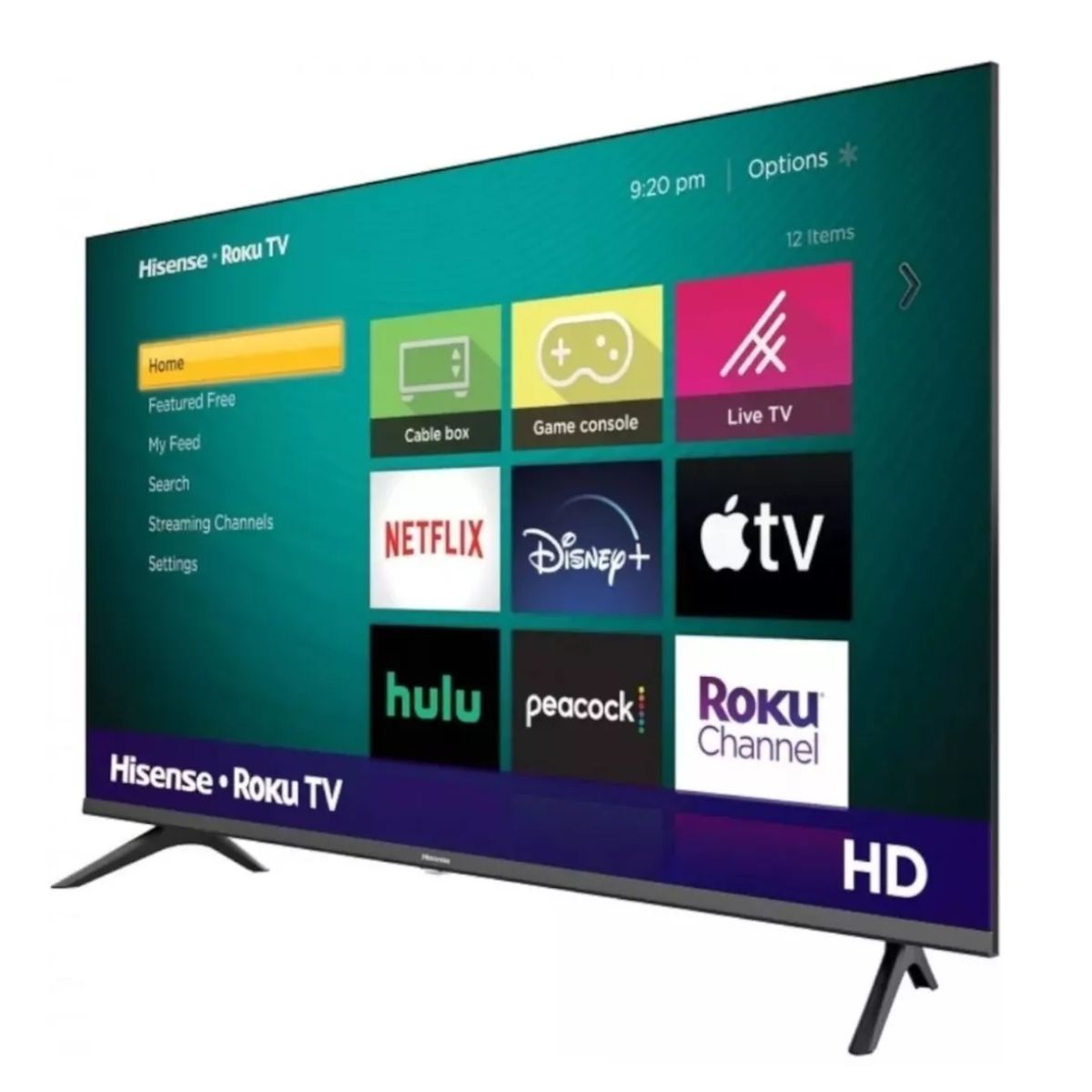 Hisense Pantalla LED Smart TV de 32 Pulgadas H4 Series Roku 32H4030F3