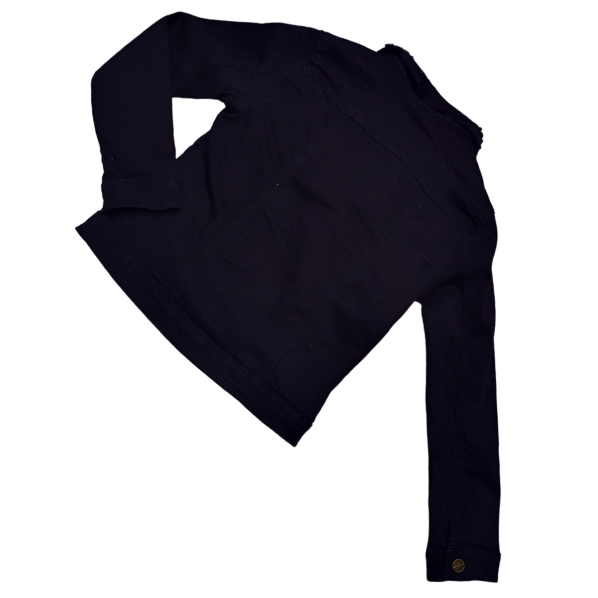 Chamarra de mezclilla para dama aborregada 