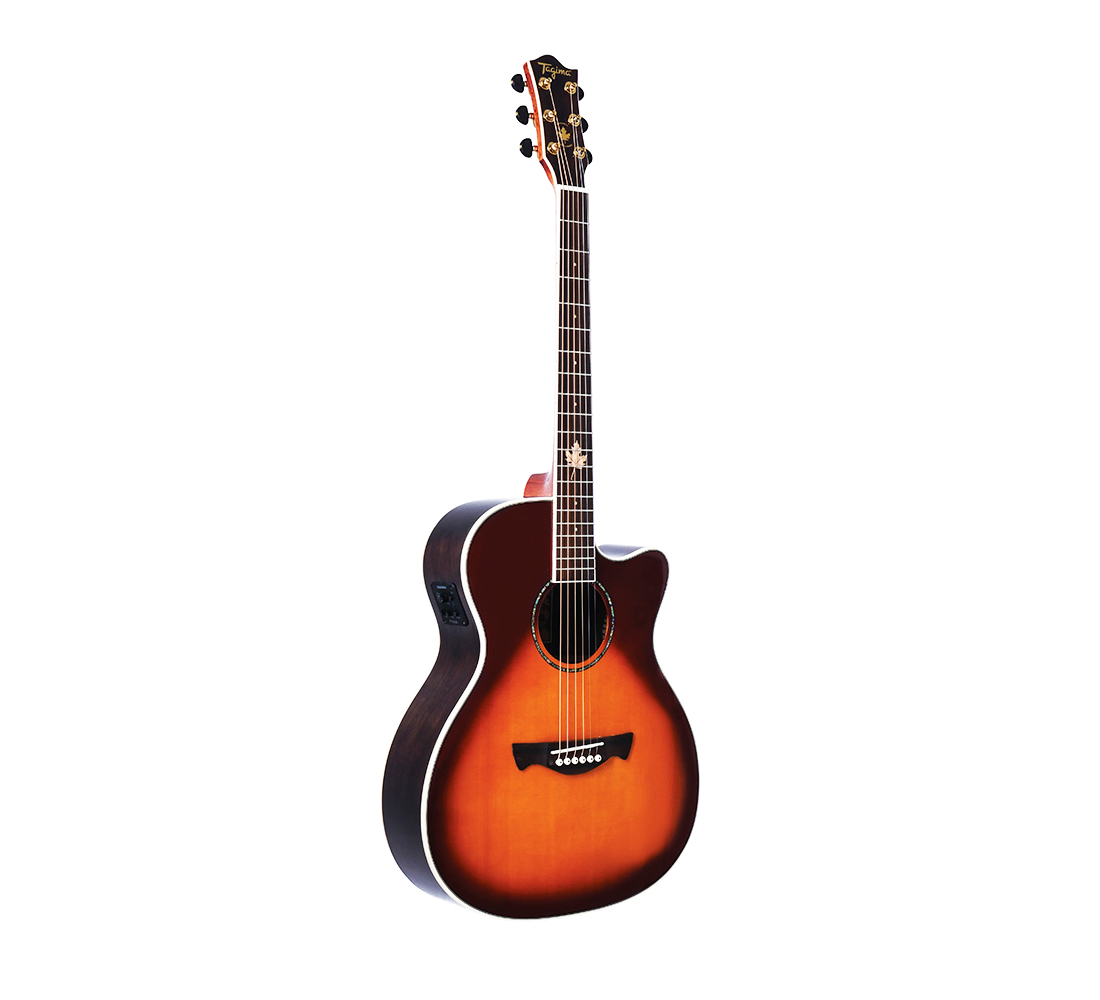 Guitarra Electroacústica Tagima Montreal Cherry Sombreada 