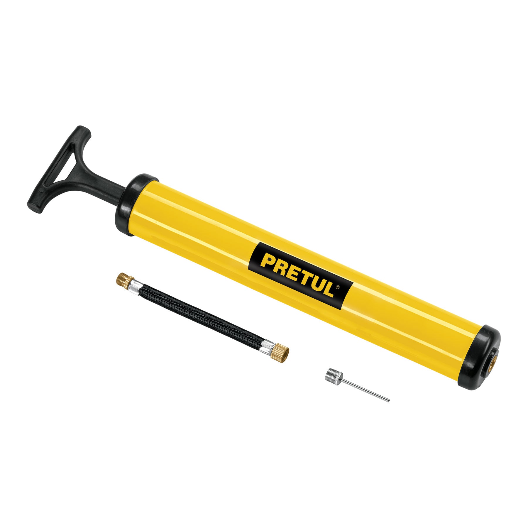 MINI BOMBA MANUAL PARA INFLAR BALONES, 14.5 PSI, PRETUL 21695