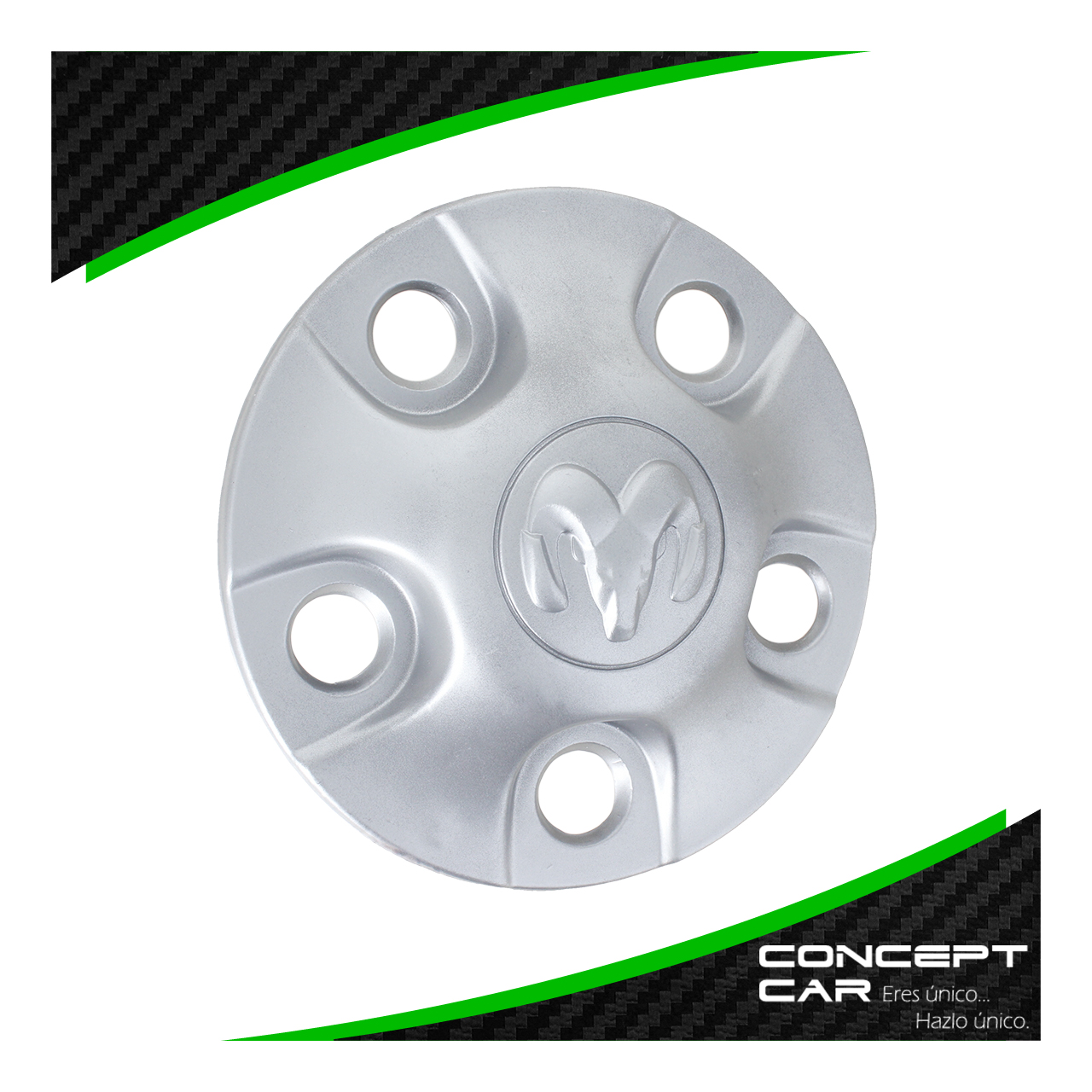 Tapon Copa Centro De Rin Dodge Ram 1500 2500 5 Birlos