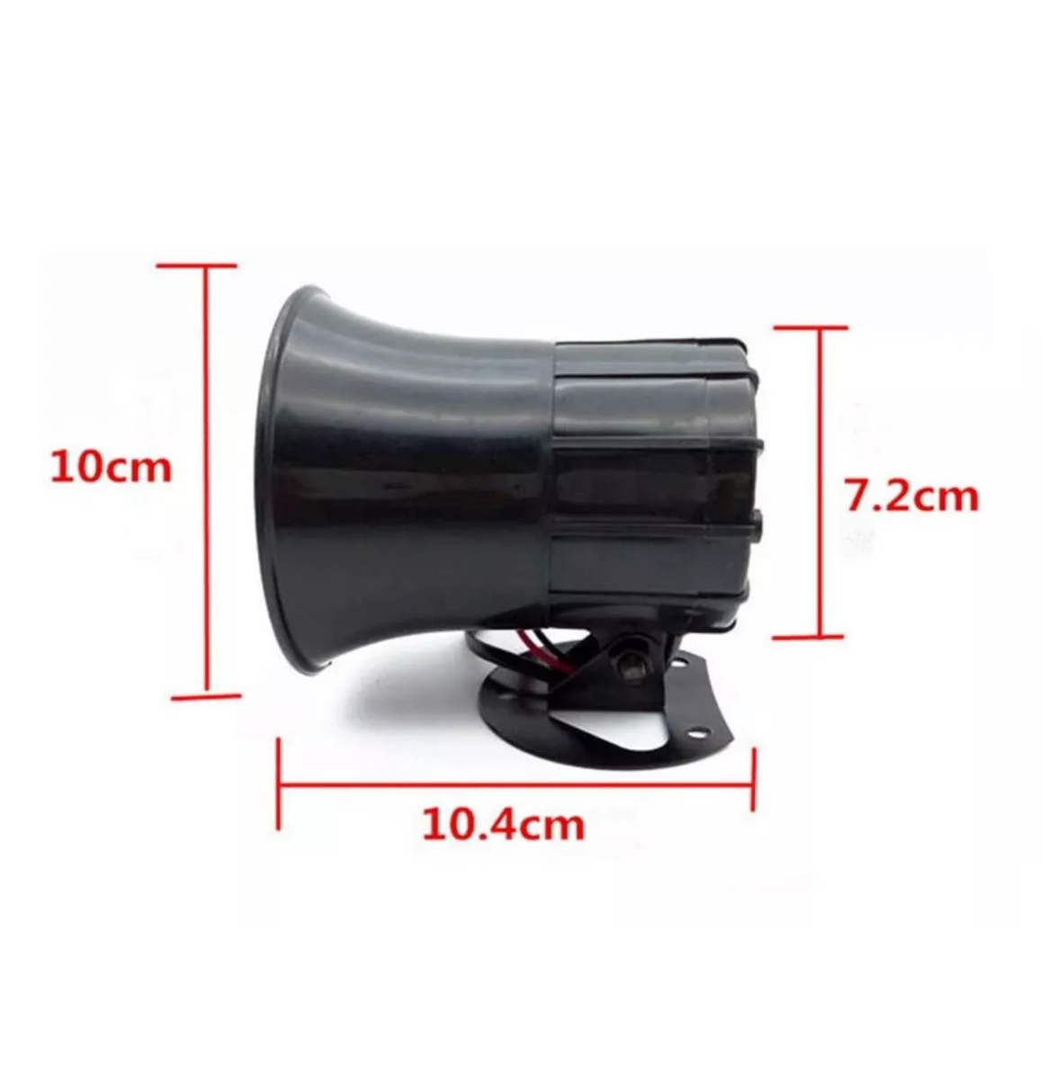 Sirena 3 Tonos Con Control Sonido Pato, Patrulla, Ambulancia