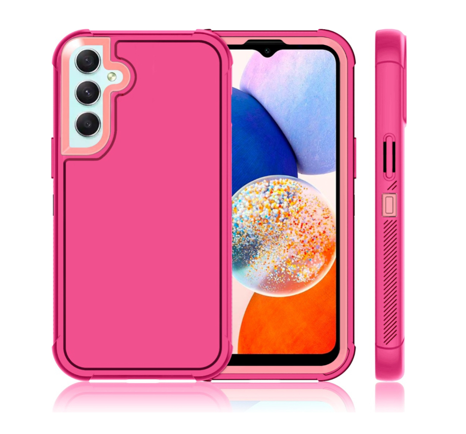 Funda Para Samsung Protección Antishock SAMSUNG A14 Rosa
