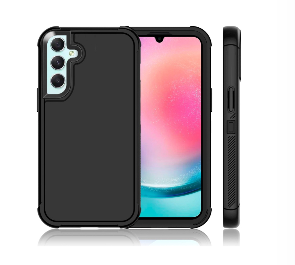 Funda Para Samsung Protección Antishock SAMSUNG A24 Negro