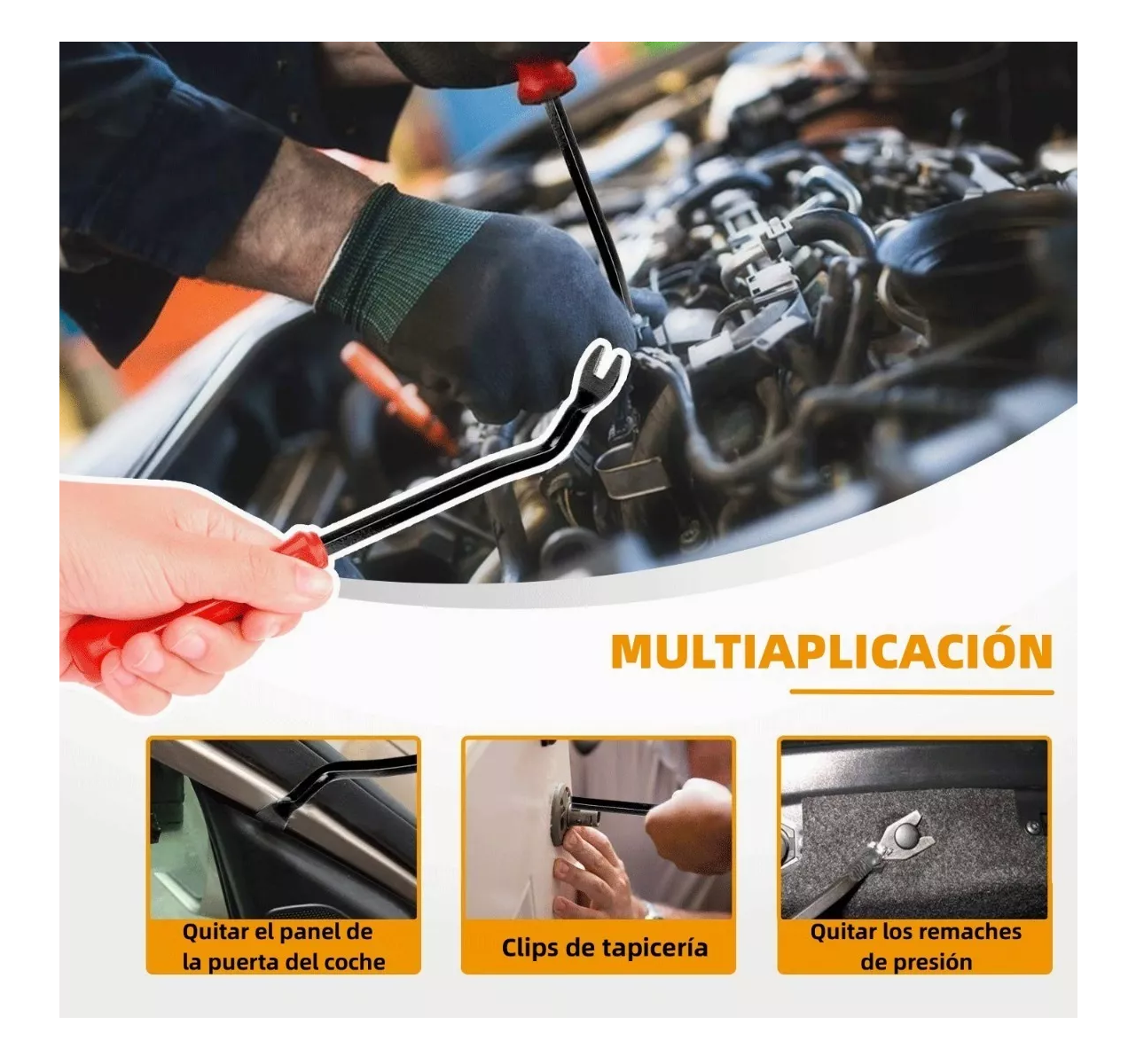 Kit De Grapas Automotriz 635pcs 16 Modelos Con Quita Grapas