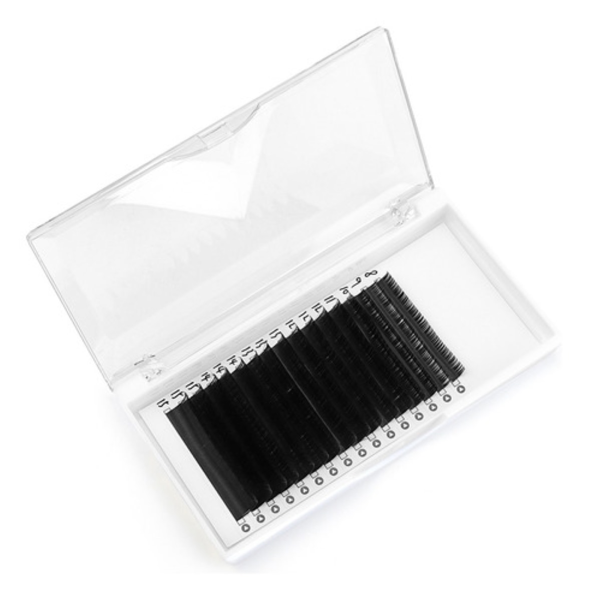Alargador De Pestañas Extensiones Pestañas Mink Mix 16 Filas Mix 0.05D