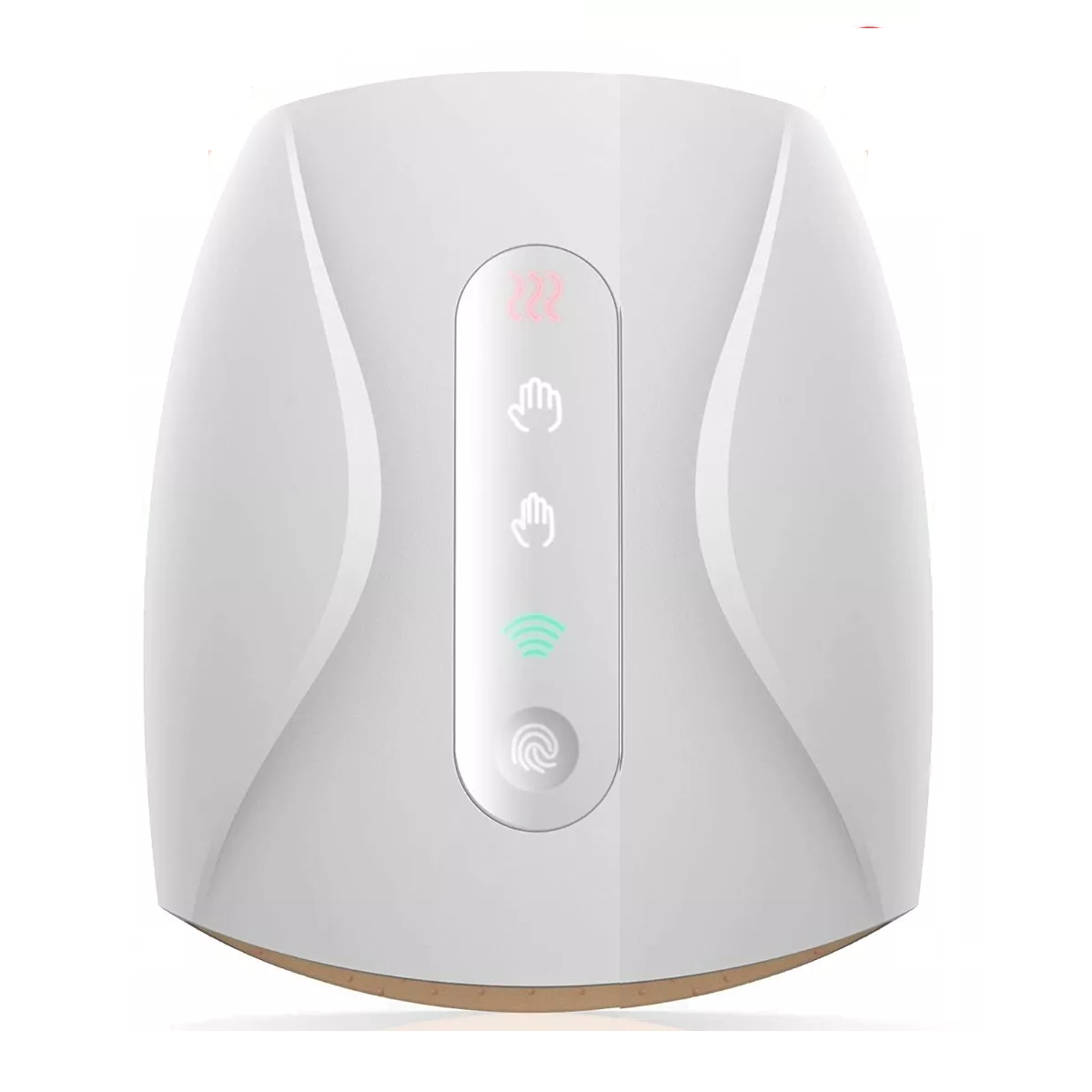 Masajeador De Mano Eléctrico De Compresión Blanco