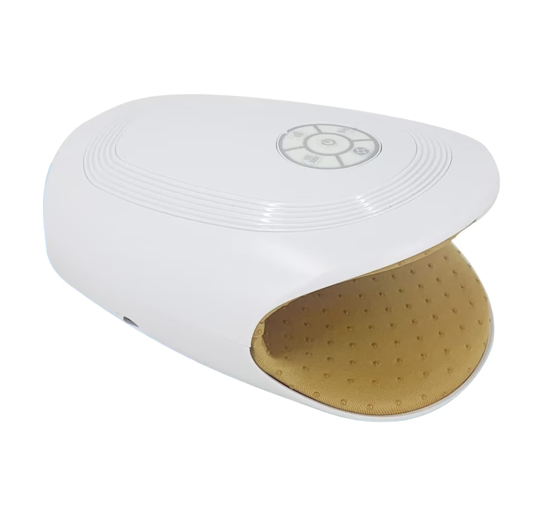 Masajeador Manos Eléctrico Portátil Compresión Aire De Calor Blanco