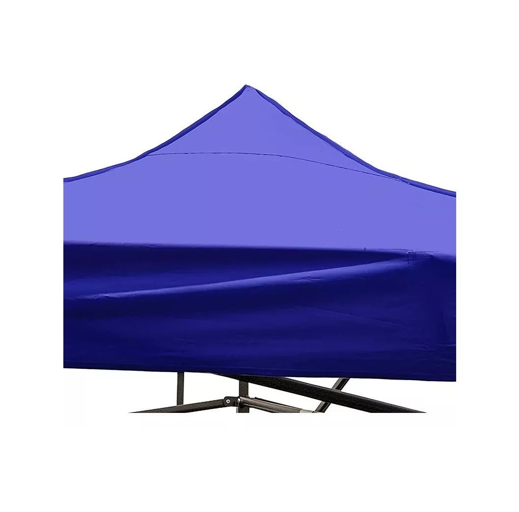 Repuesto De Lona Toldo Para Jardin 3x3 100 % Impermeable Azul 