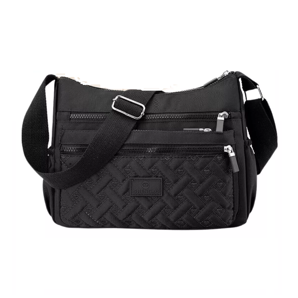 Bolsa Multifuncional Para Mujer Bolsa Bandolera Dama Negro