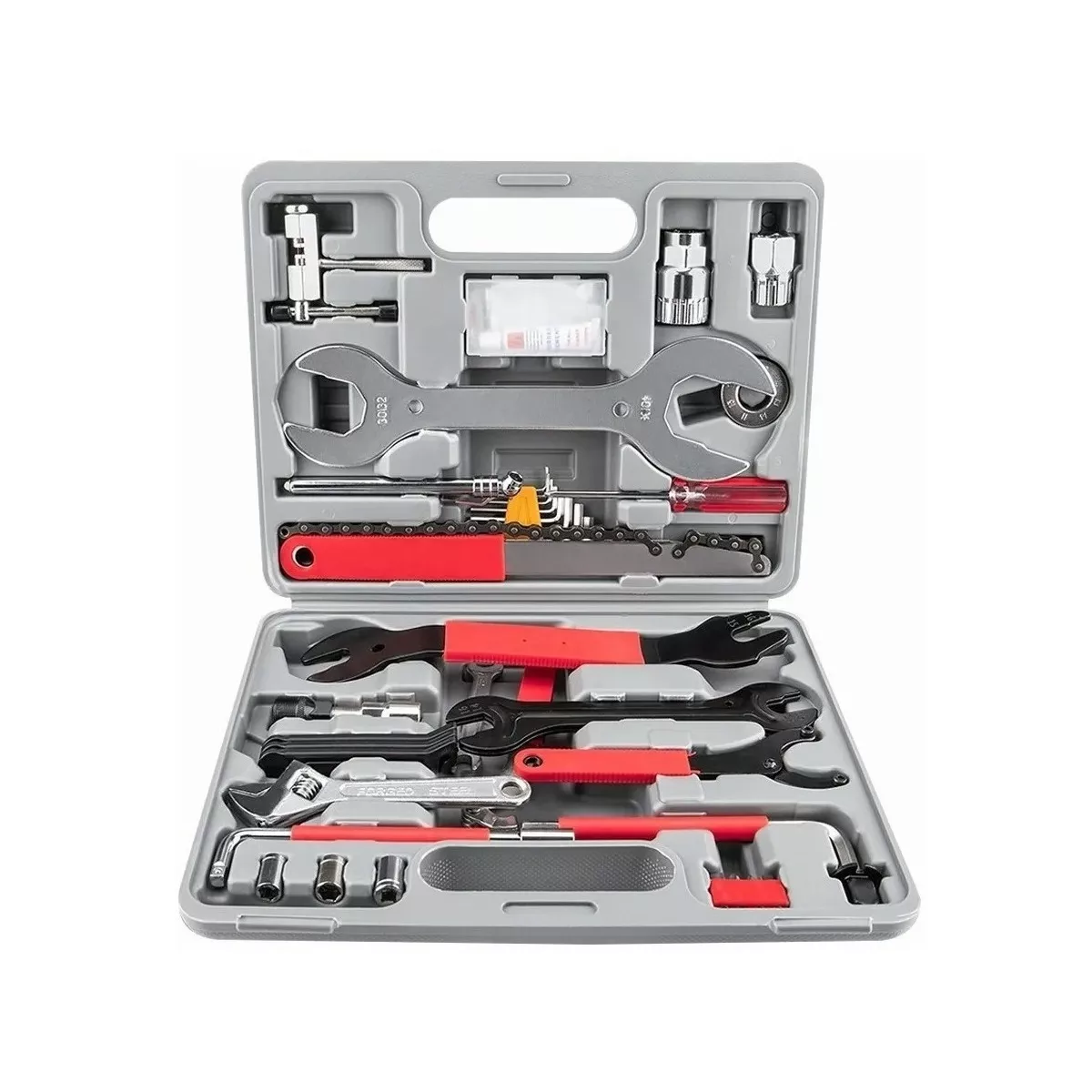 Kit De Herramientas De Reparación De Bicicleta, 44 Piezas