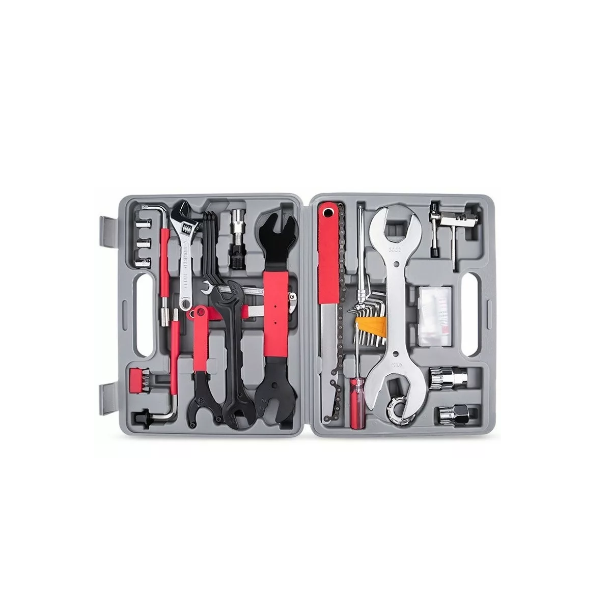 Kit De Herramientas De Reparación De Bicicleta, 44 Piezas