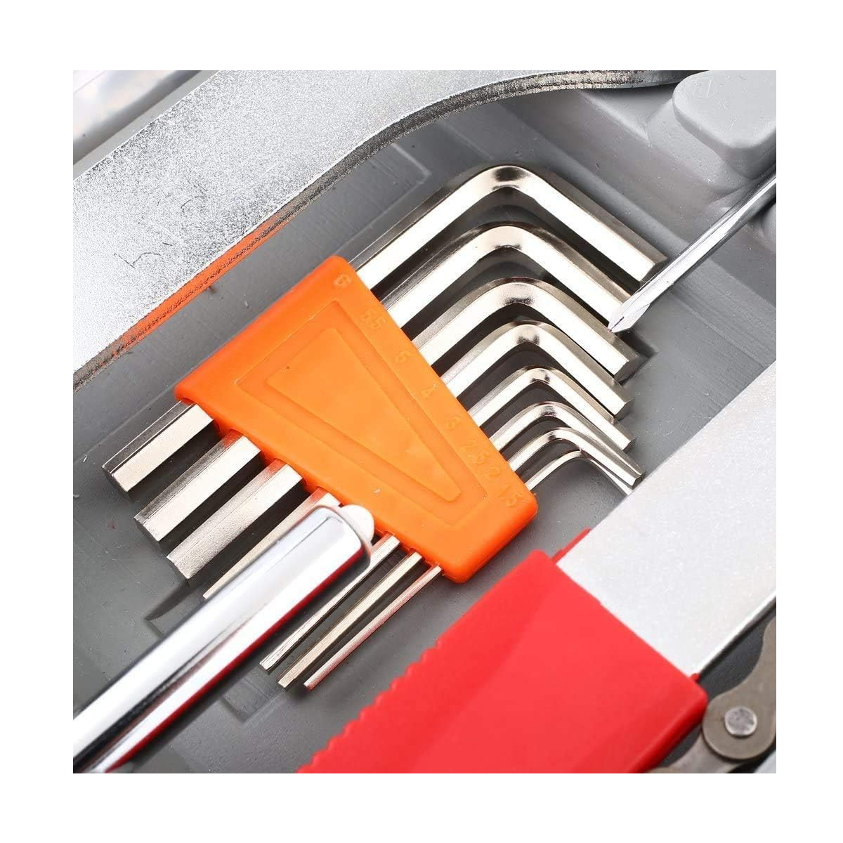 Kit De Herramientas De Reparación De Bicicleta, 44 Piezas