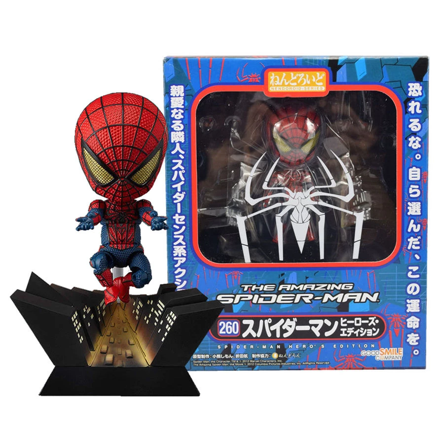 Spider Man 260 Avengers Spiderman Nendoroid Figura Marvel