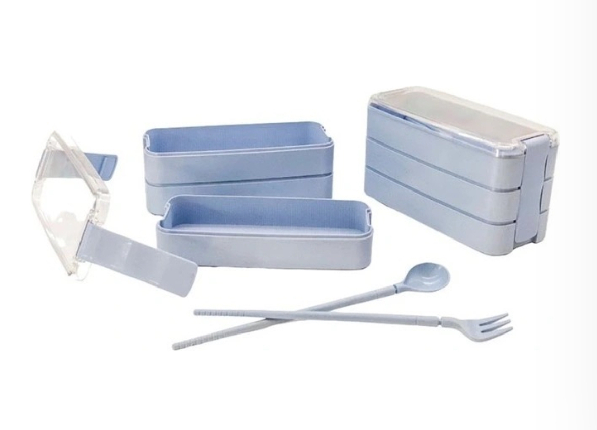 Topper Comida Lunch Box con cuchara palillos Azul – XtremeChiwas