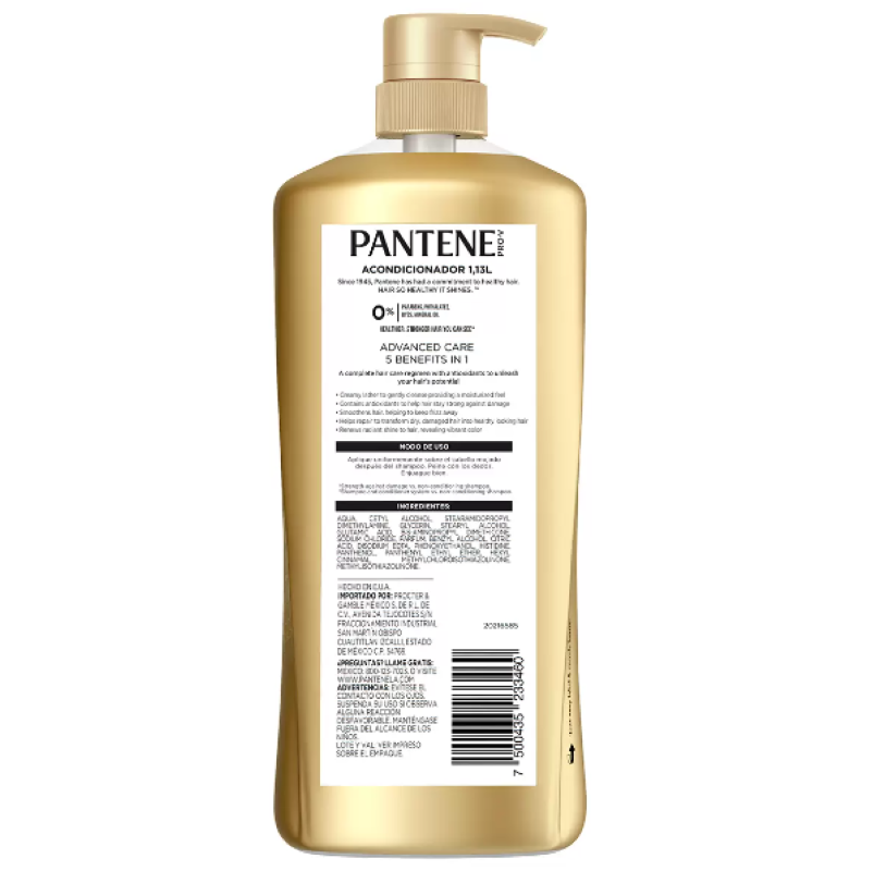 Acondicionador Pantene 663693 Advanced Care Pro-V 1.13 l