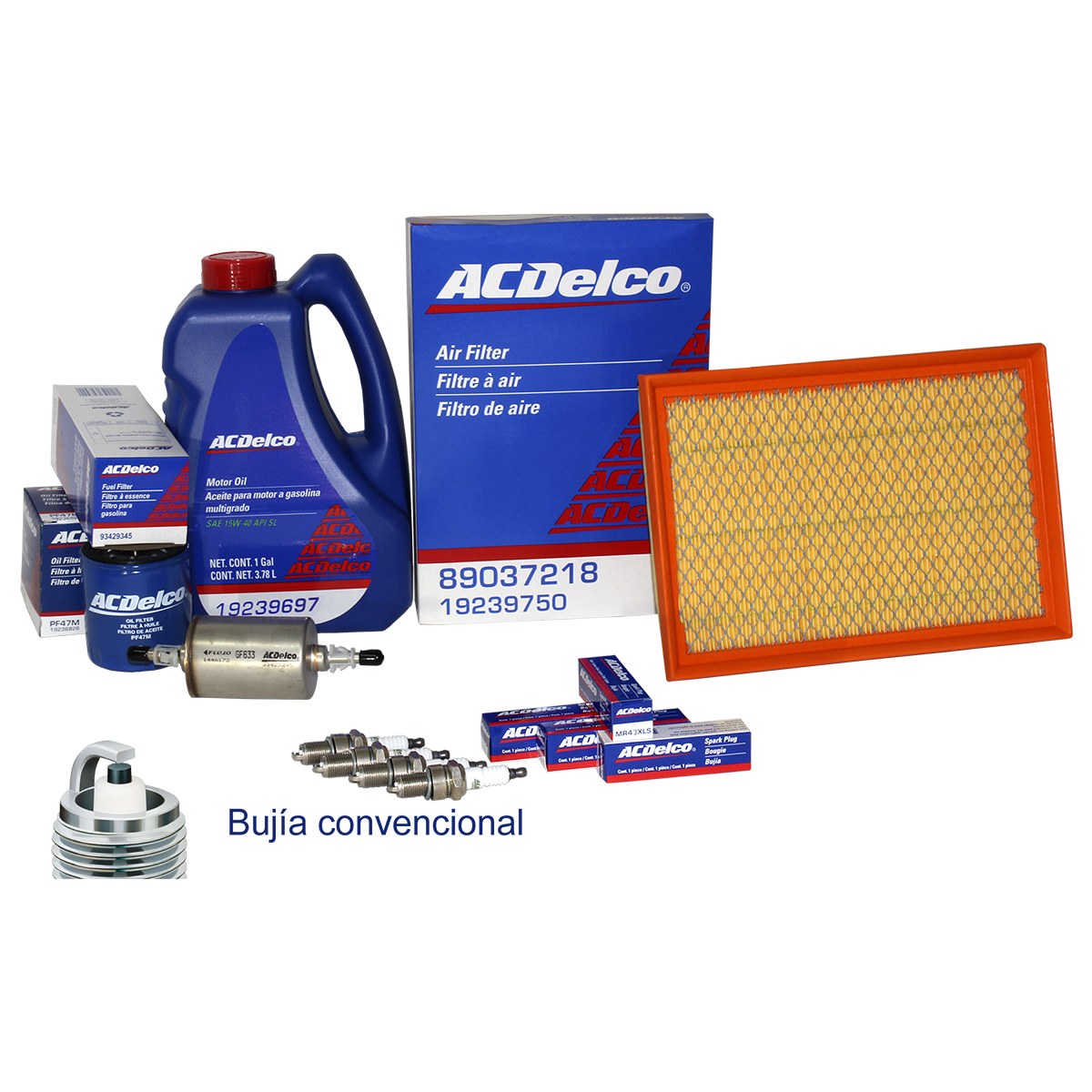 KIT AFINACION CHEVROLET CORSA 1.8L 2003 A 2008