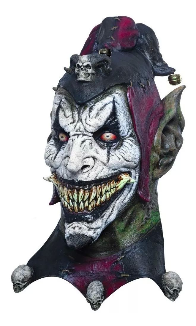 Máscara de Payaso Maléfico Jesterblin Ghoulish Productions Disfraz Halloween
