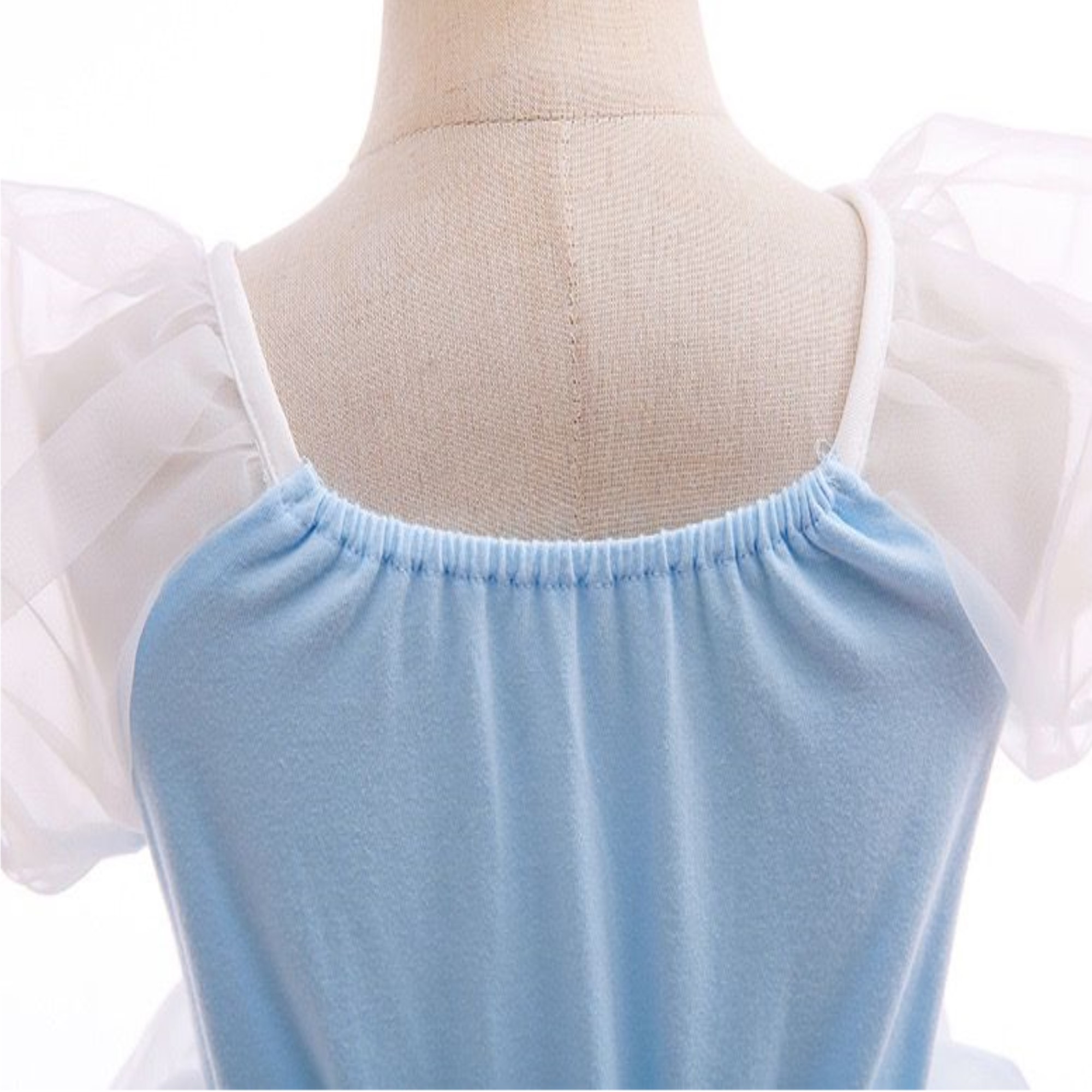 Disfraz Para Fiesta alusivo a la princesa Cenicienta Vestidos Con Mangas Cindirella