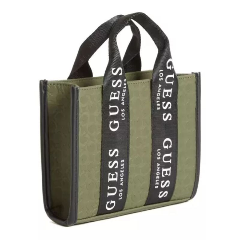 Guess Bolso Bandolera Mini Con Logo Y Cinta Con Logotipo