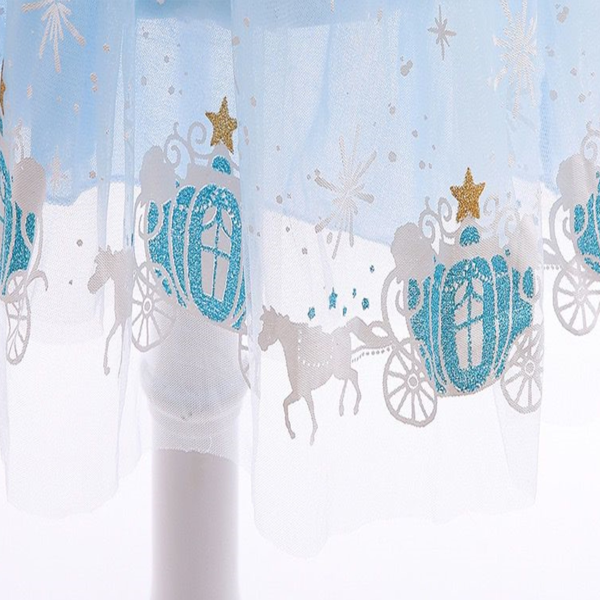 Disfraz Para Fiesta alusivo a la princesa Cenicienta Vestidos Con Mangas Cindirella