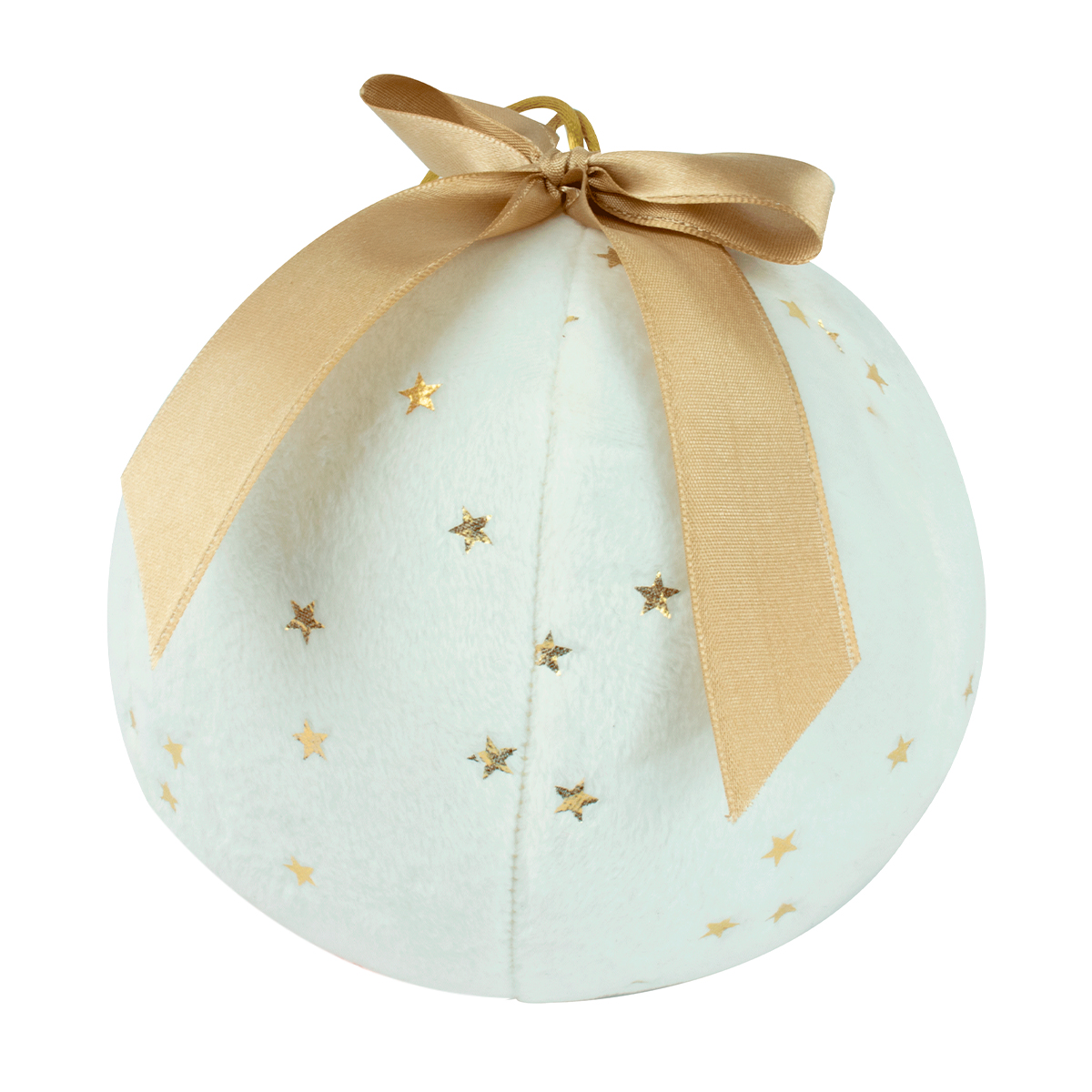 Decoración Navidad Esfera de Tela de Felpa con Estrellas Tv Ofertas Fredo Adorno Navideño Esfera Gigante Circunferencia 87 cm