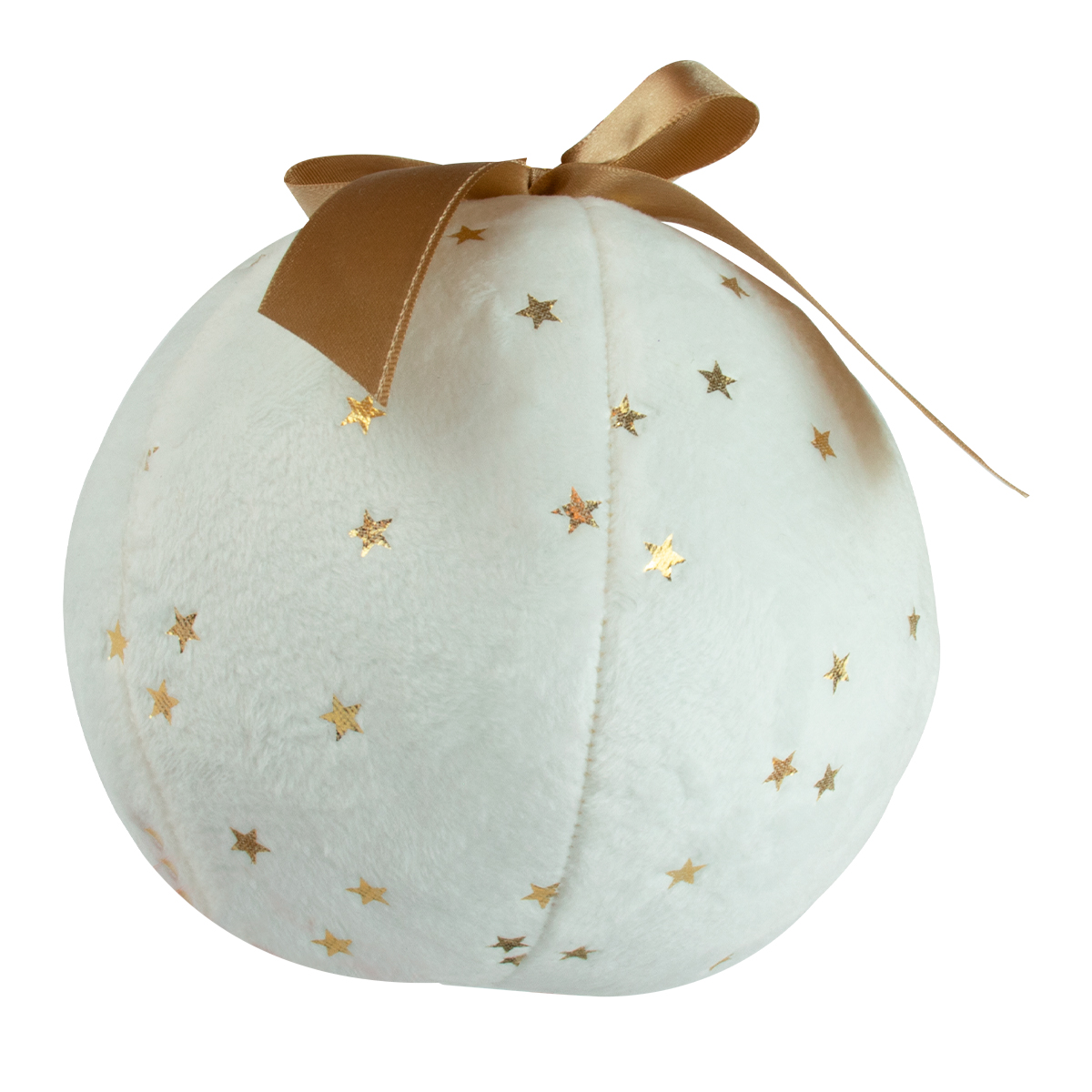 Decoración Navidad Esfera de Tela de Felpa con Estrellas Tv Ofertas Fredo Adorno Navideño Esfera Gigante Circunferencia 87 cm