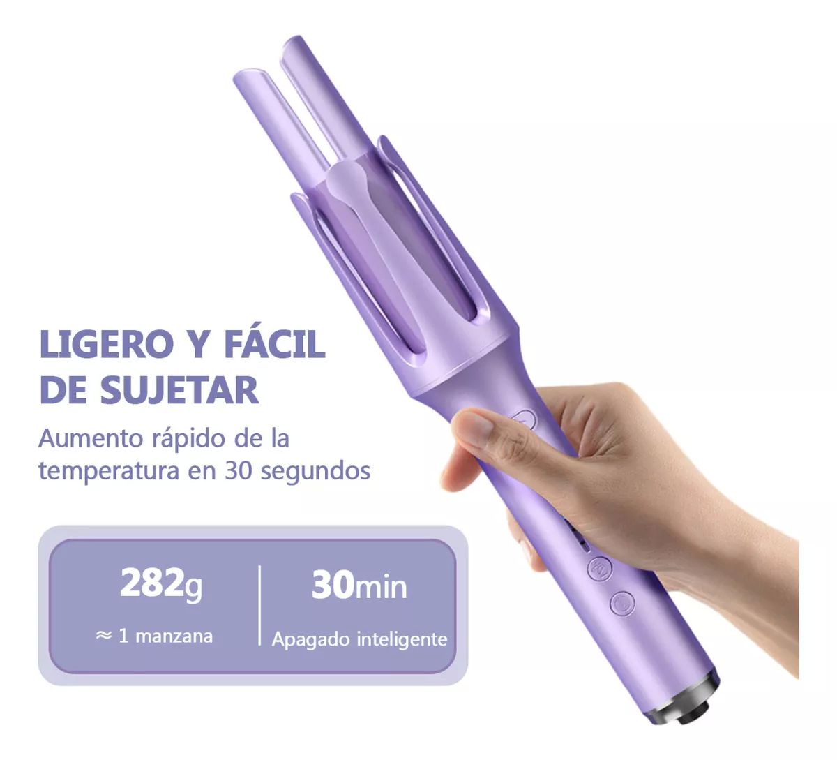 Rizadora Para Cabello Profesional con Turmalina