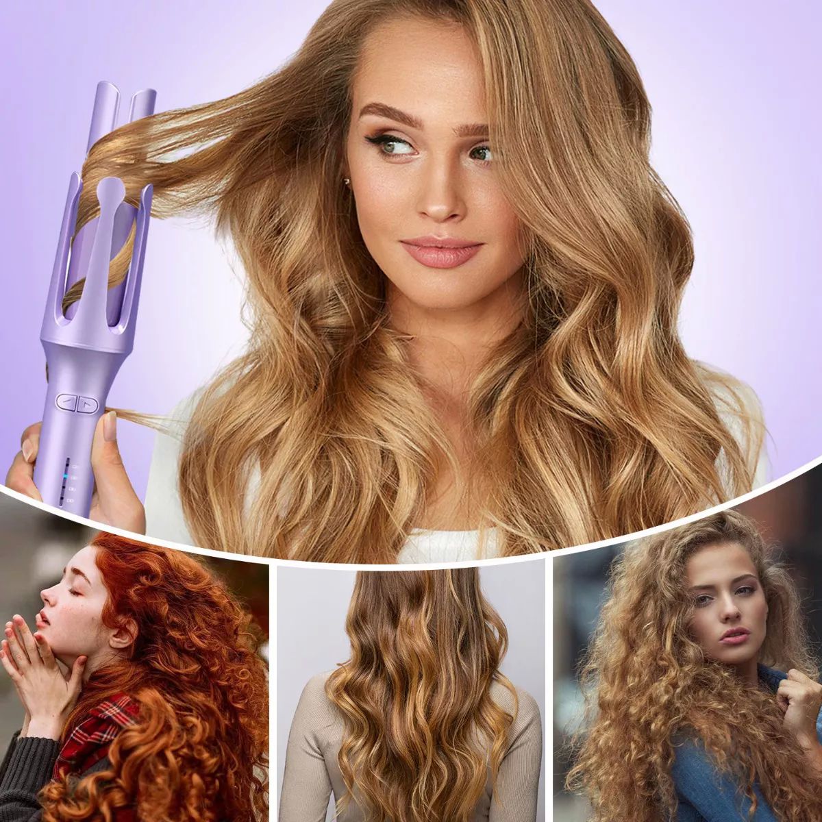Rizadora Para Cabello Profesional con Turmalina