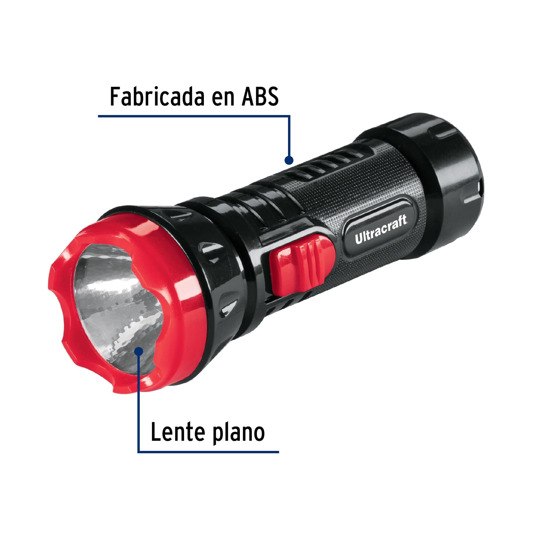 LINTERNA RECARGABLE DE LED, 40 LÚMENES, ULTRACRAFT 41010