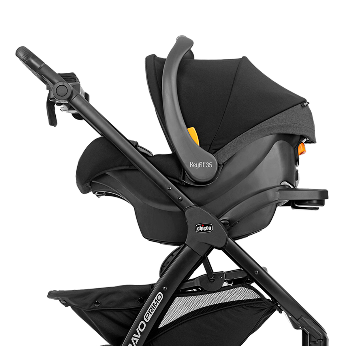 Autoasiento Portabebe Chicco KeyFit 35 ClearTex Shadow