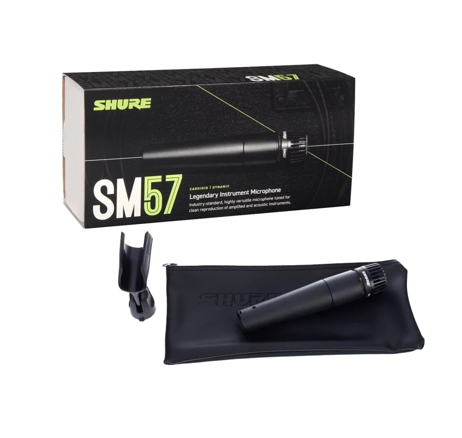 Micrófono Shure SM57-LC Dinámico 