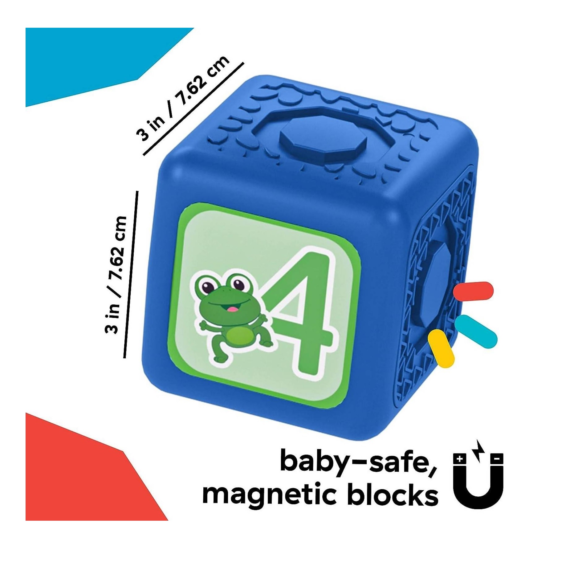 Baby Einstein Bloques Magnéticos para bebé De Actividades Add & Stack 11Piezas